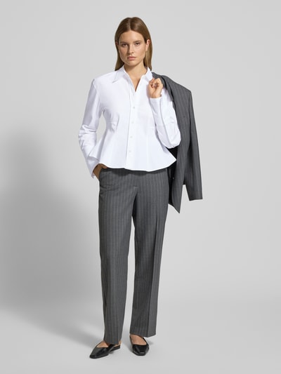 HUGO Bluzka koszulowa taliowana z czystej bawełny model ‘EMPEROR’ Biały 1