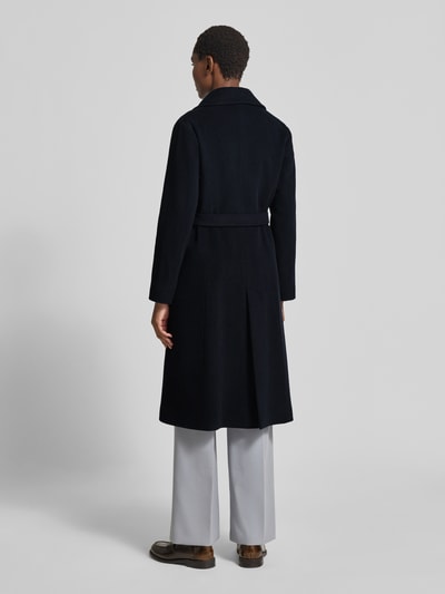 ICONS Cinzia Rocca Mantel mit Kaschmir-Anteil Marine 5