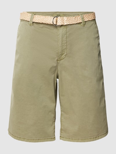 Esprit Shorts mit Gürtel Khaki 2