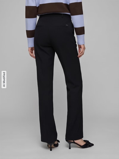 TONI Regular Fit Weite Hose mit Viskose-Anteil Modell 'Jenny Wide' Black 5