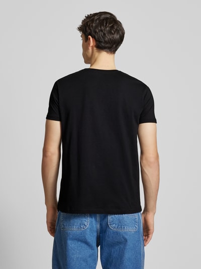 Alpha Industries T-shirt met labelprint  - 5