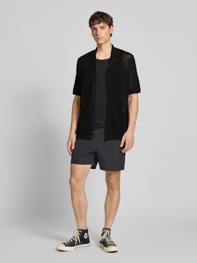 Calvin Klein Underwear Regular fit zwembroek in dubbele-laagjeslook Zwart - 1