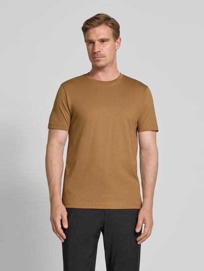 Christian Berg Men T-Shirt mit Rundhalsausschnitt Cognac 4