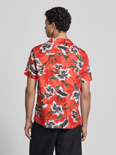 Superdry Regular Fit Freizeithemd mit Reverskragen Rot 5