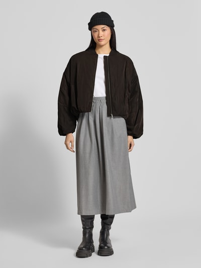 Drykorn Bomberka z wpuszczanymi kieszeniami model ‘BRADDAN’ Czekoladowy 1