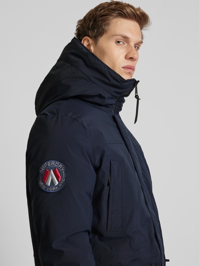 Superdry Parka mit Stehkragen Marine 3