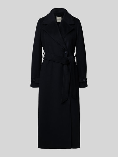 mbyM Płaszcz z kołnierzem z połami model ‘Kasimira’ Czarny 2