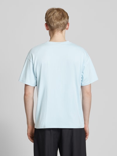 BLKVIS T-Shirt mit Brusttasche Hellblau 5