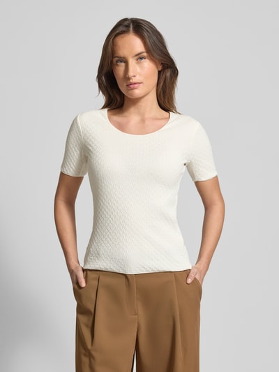 Emporio Armani T-Shirt mit Rundhalsausschnitt Offwhite 4
