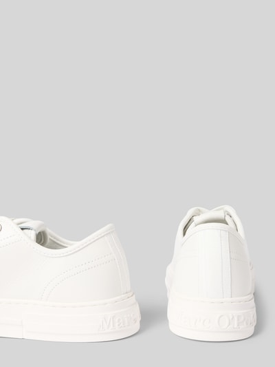 Marc O'Polo Low Top Sneaker mit Ziernähten Weiss 2