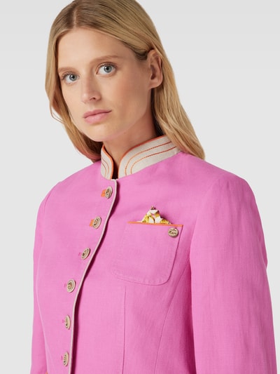 WHITE LABEL Blazer mit Stehkragen Pink 3