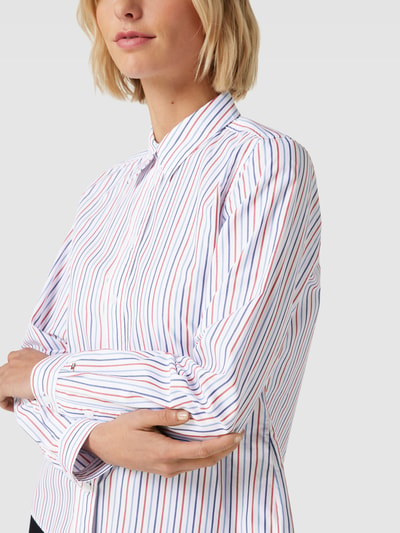 Tommy Hilfiger Overhemdblouse met streepmotief Wit - 3