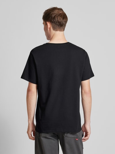 Levi's® T-Shirt mit Label-Patch Modell 'ORIGINAL' Black 5