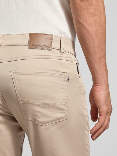 Christian Berg Men Regular Fit Jeans im 5-Pocket-Design Beige 3