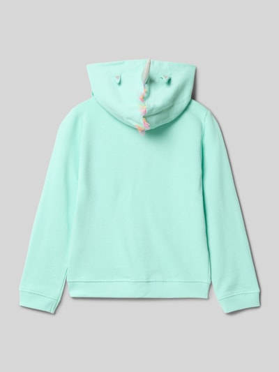 Blue Seven Sweatjacke mit Kapuze Helltuerkis 3