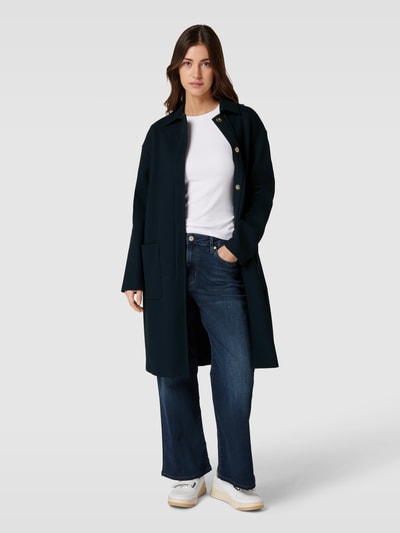 MaxMara Leisure Mantel in Überlänge Modell 'IFREM' Marine 1