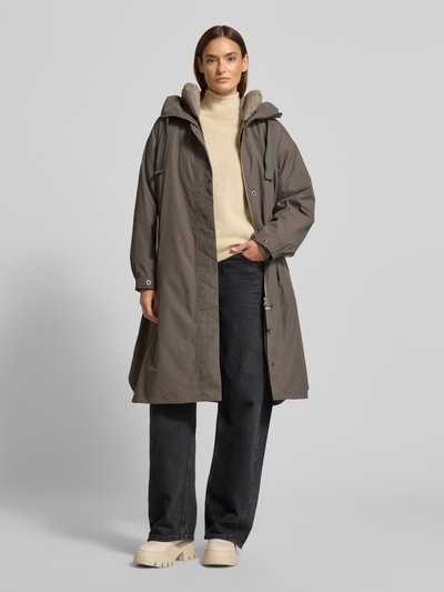 G-LAB Mantel mit rausnehmbarem Innenfutter Taupe 1