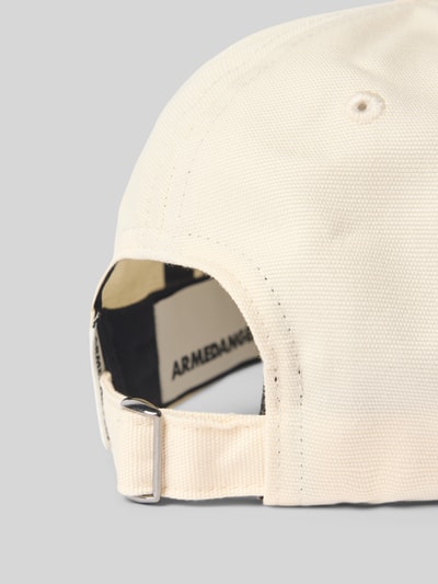Armedangels Czapka z daszkiem z czystej bawełny model ‘YENAAS’ Złamany biały 3
