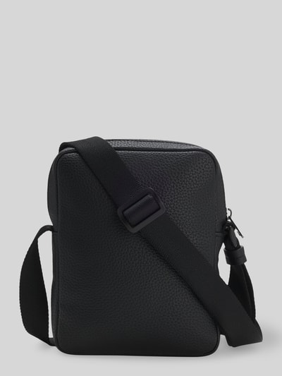 HUGO Umhängetasche in Lederoptik Modell 'QUANTIC_NS ZIP' Black 4
