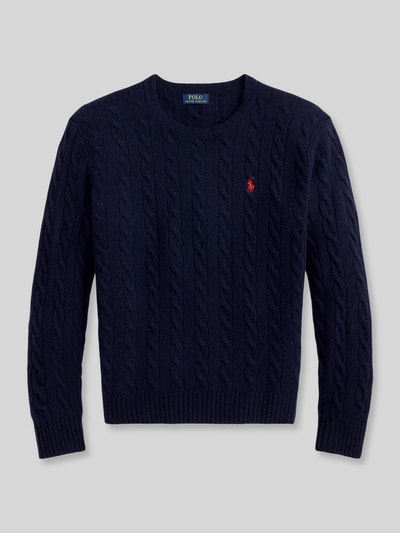 Polo Ralph Lauren Regular Fit Pullover aus Woll-Kaschmir-Mix Marine 2