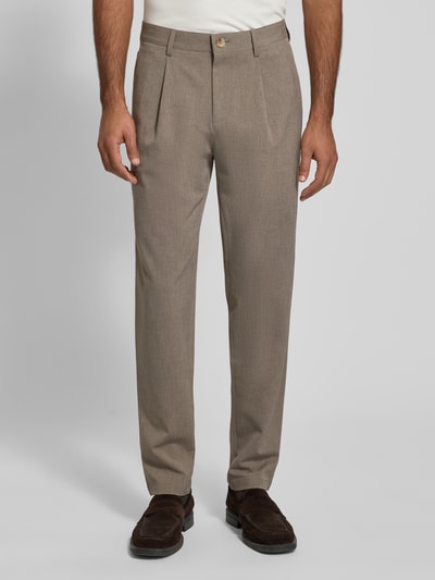 Matinique Stoffhose mit Gesäßtaschen Modell 'Kian' Beige 4