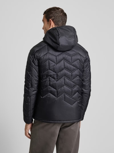 PEAK PERFORMANCE Gewatteerd jack met labelstitching, model 'Elevate' Zwart - 5