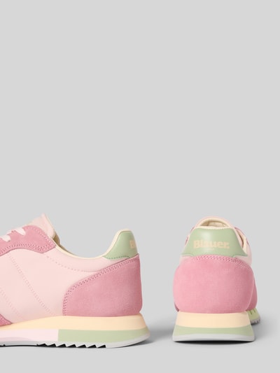 Blauer USA Sneaker mit Label-Details Modell 'MELROSE02' Pink 2