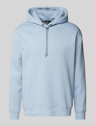 Cinque Hoodie mit gerippten Abschlüssen Modell 'Swift' Bleu 2