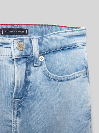 Tommy Hilfiger Kids Korte jeans met labeldetails Bleu - 2