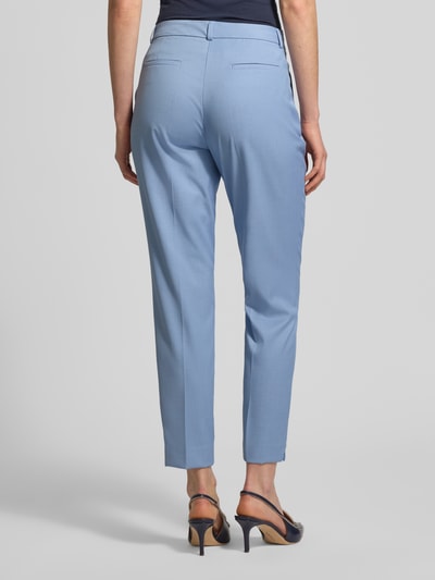MORE & MORE Broek met persplooien Lichtblauw - 5