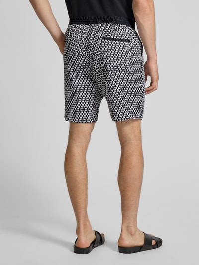 Strellson Loose Fit Shorts aus Lyocell Modell 'HIRO2' Black 5