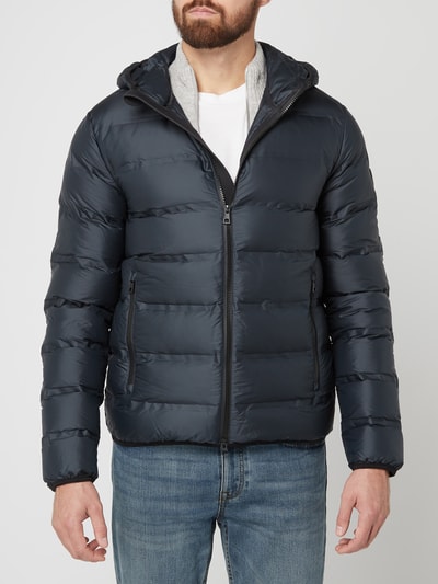 EA7 Emporio Armani Daunenjacke mit Kapuze Dunkelblau 4