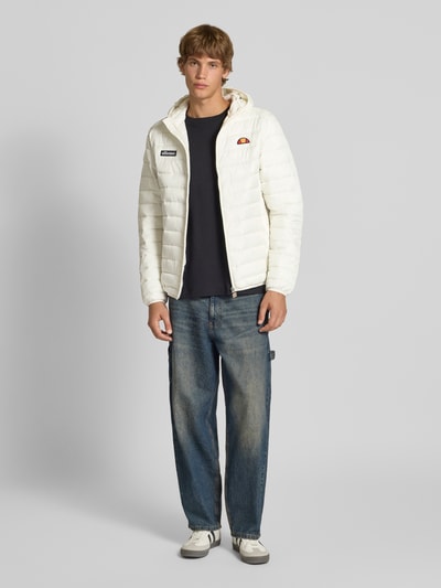 Ellesse Gewatteerd jack met labelpatch, model 'LOMBARDY' Offwhite - 1
