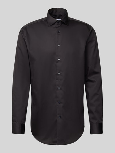 SEIDENSTICKER REGULAR FIT Regular Fit Business-Hemd mit Knopfleiste Black 2