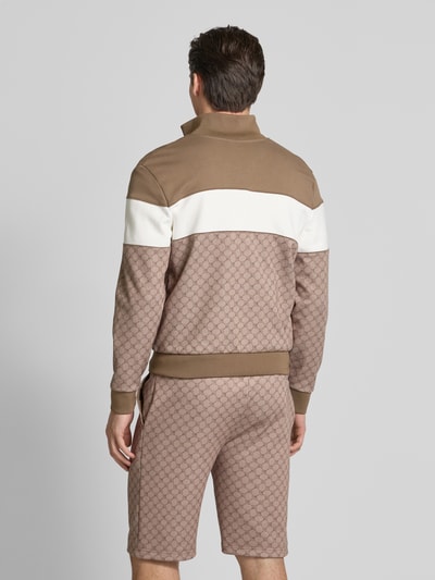 JOOP! Collection Sweatjack met opstaande kraag, model 'Basilio' Beige - 5