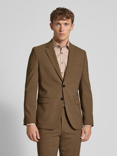 HUGO Extra slim fit pak met scheerwol, model 'ARTI' Lichtbruin - 4