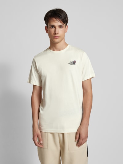 The North Face T-Shirt mit Logo-Print Modell 'BLOOM' Offwhite 4