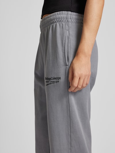 TheJoggConcept Sweatpants mit elastischem Bund Modell 'RUBI' Anthrazit 3