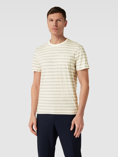 Tom Tailor T-Shirt mit Streifenmuster Offwhite 4