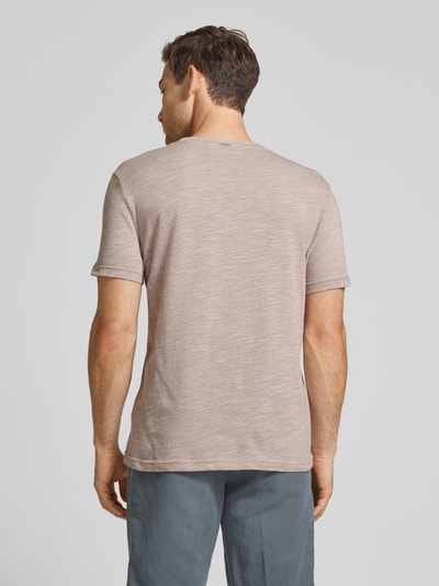 Antony Morato T-shirt in gemêleerde look Beige - 5