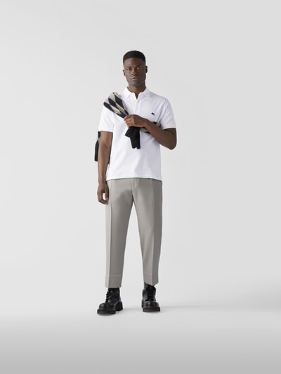 Etro Poloshirt mit Label-Stitching Weiß 1