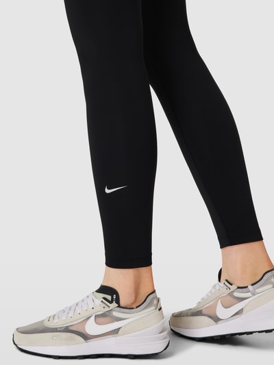 NIKE TRAINING Sportlegging met labeldetail Zwart - 3