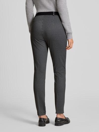 Raphaela By Brax Slim Fit Stoffhose mit Bügelfalten Modell 'LILLYTH' Anthrazit 5