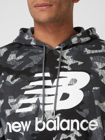 New Balance Hoodie met relaxed fit met camouflagemotief Zwart - 3