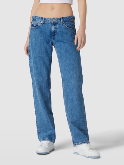 Tommy Jeans Jeans mit Label-Stitching Modell 'SOPHIE' Jeansblau 4