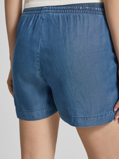 ONLY Regular Fit Jeansshorts aus Lyocell Modell 'PEMA LIFE' Dunkelblau 3