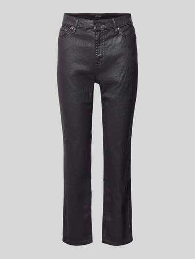 Lauren Ralph Lauren Jeansy skrócone o kroju straight fit Czarny 2