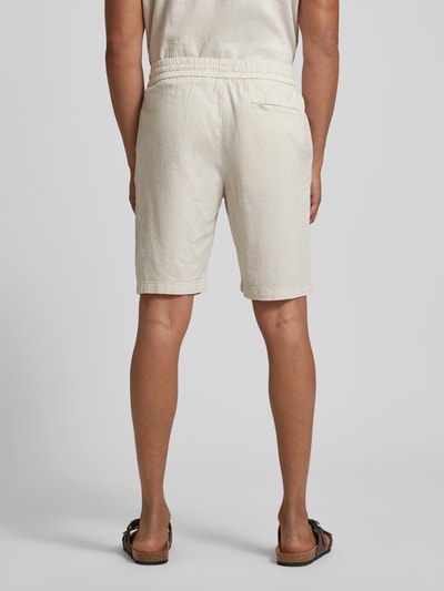 MCNEAL Regular Fit Shorts mit elastischem Bund  Beige 5