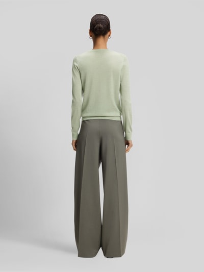 BOSS Regular Fit Pullover aus reiner Schurwolle Modell 'Ferpina' Lind 5