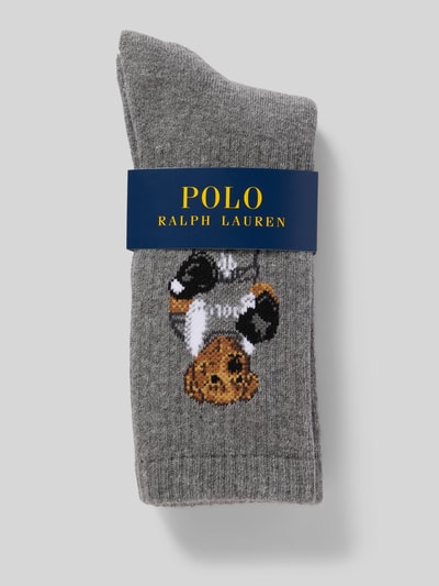 Polo Ralph Lauren Skarpety z nadrukiem z logo Średnioszary 3